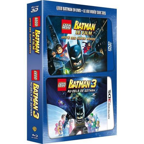 Lego Batman : Le Film - Unité Des Supers Héros Dc Comics - Dvd + Jeu Vidéo Nintendo 3ds