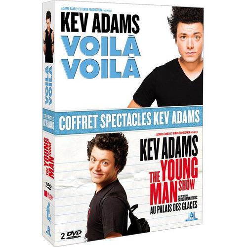 Coffret Spectacles Kev Adams : Voilà Voilà + The Young Man Show - Pack