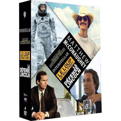 Matthew Mcconaughey : Interstellar + Dallas Buyers Club + Le Loup De Wall Street + La Défense Lincoln - Pack