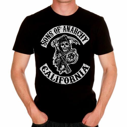 T-Shirt Sons Of Anarchy Grande Taille Us : 3xl 4xl 5xl