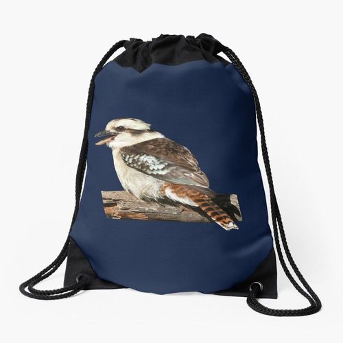 Sac à dos Kookaburra qui rit 4 Sac à cordon pour le sport cadeau