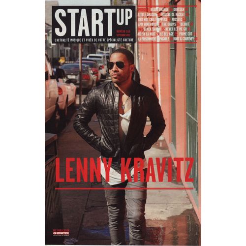 Start Up / 09-2011 N°165 : Lenny Kravitz (2p) - Amy Winehouse (1,5p) - Miossec (1p)