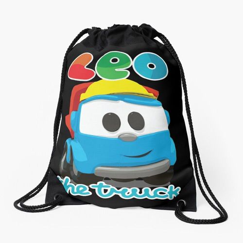 Sac à dos Leo le camion - construisons-le Sac à cordon pour le sport cadeau