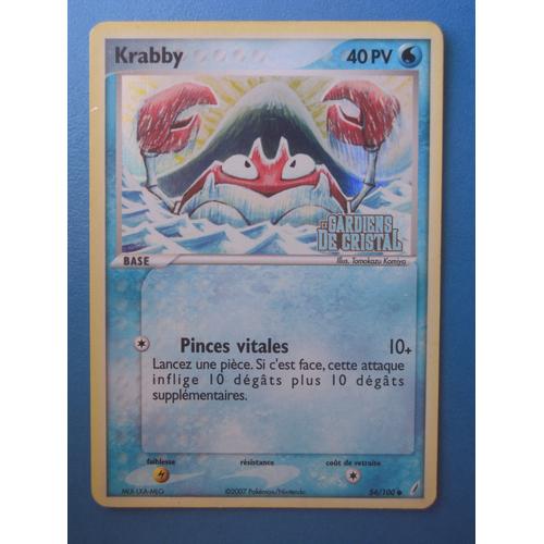 Krabby Holo - Gardiens De Cristal - 54/100