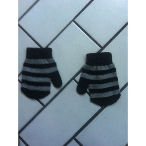 Moufle Nky Noir Et Gris 12 Mois / 1 An