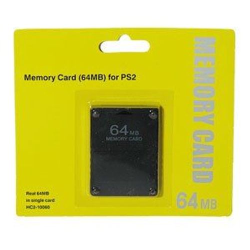 Ps2 - Carte Mémoire 64 Mb Pour Playstation 2