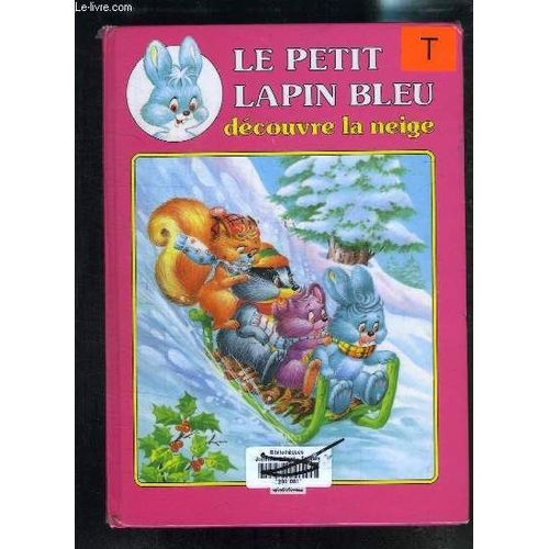 Le Petit Lapin Bleu Decouvre La Neige