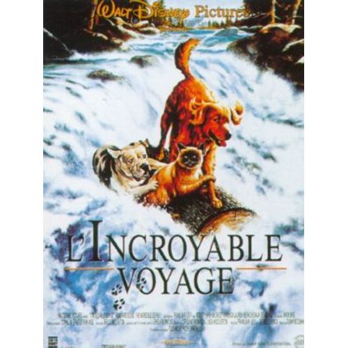 L'incroyable Voyage (Hoomeward Bound : The Incredible Journey) - Véritable Affiche De Cinéma Pliée - Format 120x160 Cm - De Duwayne Dunham, Avec Robert Hays, Kim Greist, Mariah Milner - 1992 