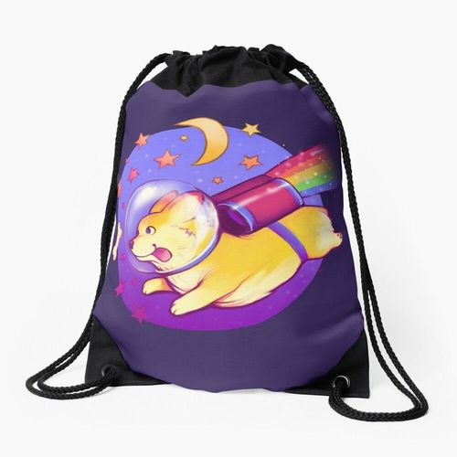 Sac à dos À bientôt Space Corgi Sac à cordon pour le sport cadeau