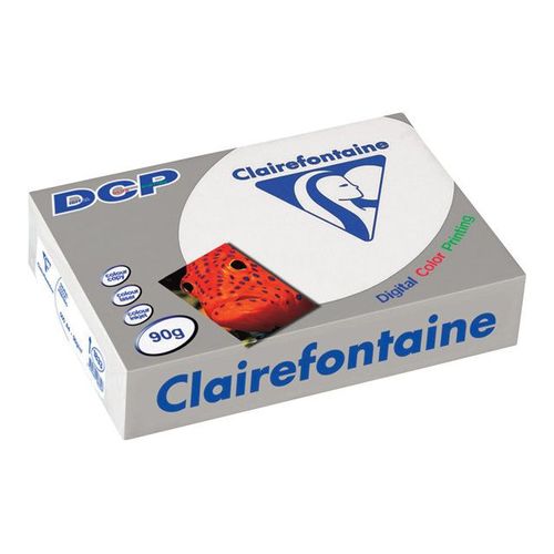 Clairefontaine DCP - Papier ordinaire - 108 micromètres blanc - A4 (210 x 297 mm) - 100 g/m² - 500 feuille(s) (pack de 5 )
