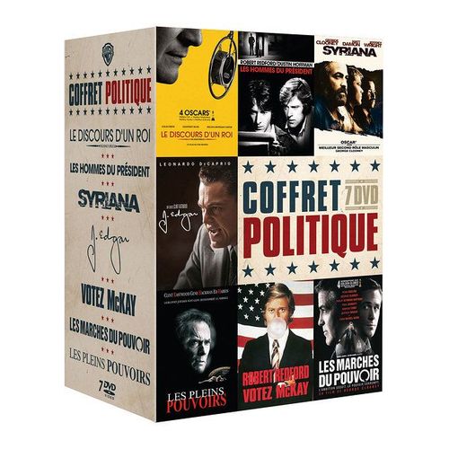 Coffret Politique - 7 Dvd - Pack