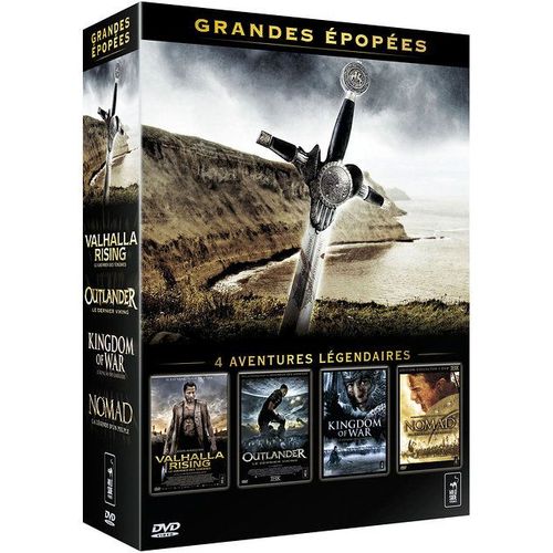 Grandes Épopées - Coffret - Valhalla Rising + Outlander + Kingdom Of War + Nomad