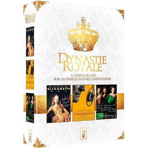Dynastie Royale - Coffret - Le Discours D'un Roi + Deux Soeurs Pour Un Roi + Elizabeth
