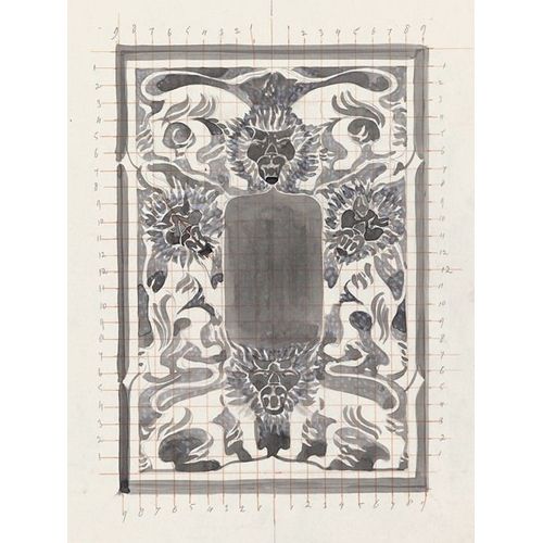 Canevas imprimer Entreprise ornementale avec Leeuwen (1874) Impression sur toile Roulée Tableau Art Décoration Murale / Sans cadre 40x50cm ou 45x45cm