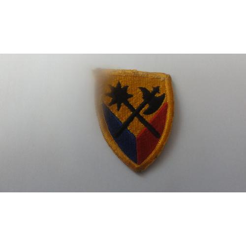 Patch Us Army Hache + Casse Tête À Déterminer