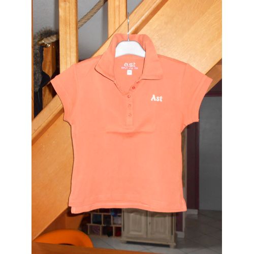 Polo "" Ainsi Soi Toi "", Orange,Tm