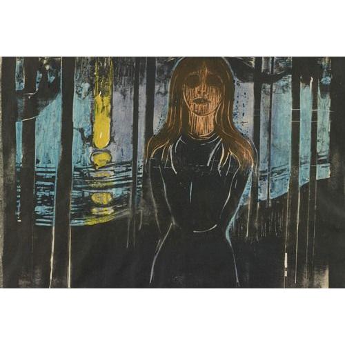 Canevas imprimer Nuit d'été. La voix (1896) Impression sur toile Roulée Tableau Art Décoration Murale / Sans cadre 40x50cm ou 45x45cm