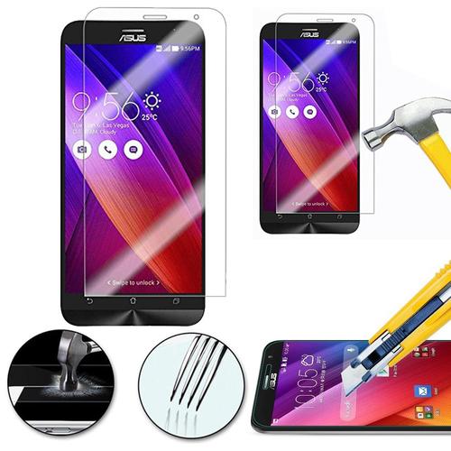 Lot / Pack De 2 Films Verre Trempé Pour Asus Zenfone 2 Ze550ml 5.5" Protection D'écran