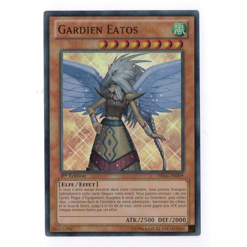 Carte Yu Gi Oh - Gardien Eatos - Drlg-Fr009 - Super Rare