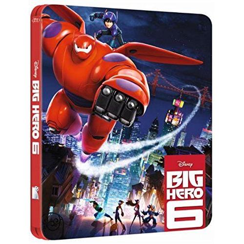 Big Hero 6 (Les Nouveaux Héros) Steelbook Blu-Ray Import Exclusif Espagne (Pas De Vf)