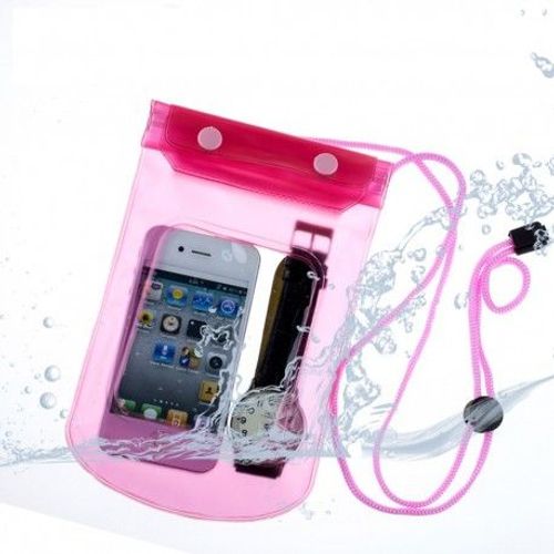 Etui Housse Etanche Waterproof Htc One Desire X - Rose