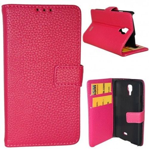 Etui Housse Coque Portefeuille Htc Desire 816 - Rose
