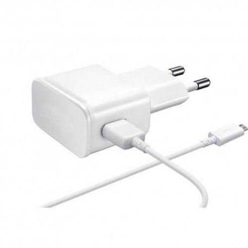 Chargeur Secteur + Cable Micro Usb Samsung Galaxy Tab S 10.5 - Blanc