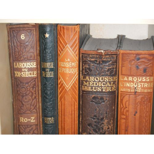 Larousse Du 20è Siècle - Edition 1933 & Divers Ouvrages Anciens