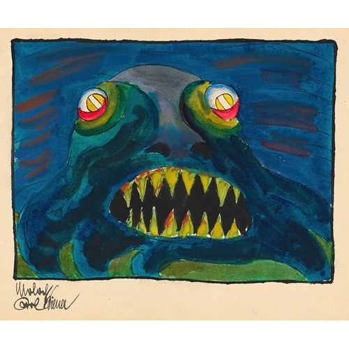 Canevas imprimer Moloch (vers 1923) Impression sur toile Roulée Tableau Art Décoration Murale / Sans cadre 40x50cm ou 45x45cm