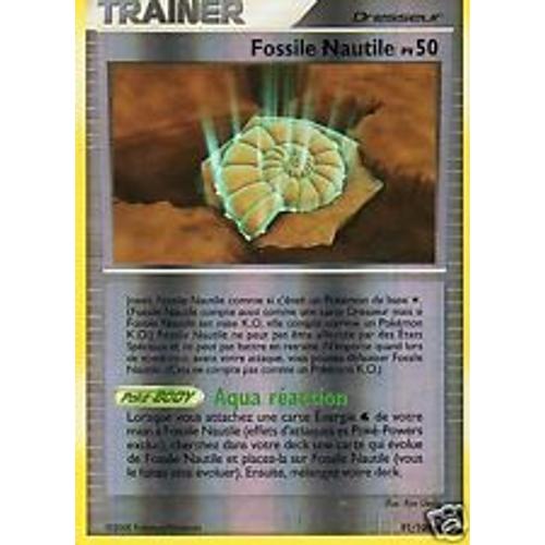 Trainer - Fossile Nautile 50pv - 91/100 - Reverse