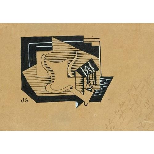 Canevas imprimer Nature Morte Au Compotier (1918) Impression sur toile Roulée Tableau Art Décoration Murale / Sans cadre 40x50cm ou 45x45cm