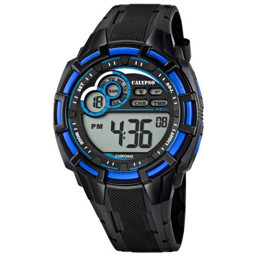 Calypso Montre Homme Multifonction Digital Quartz Pu Uk5625/2