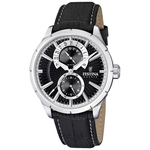 Festina Montre Homme - Multifonction - Quartz - Classique - Noir - Uf16573/3