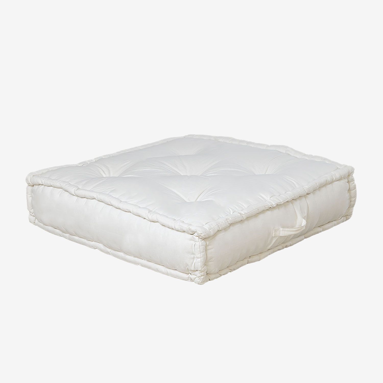 Coussin De Canapé Modulable En Coton Dhel Blanc Gardenia