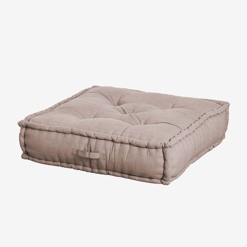 Coussin De Canapé Modulable En Coton Dhel Beige Semoline