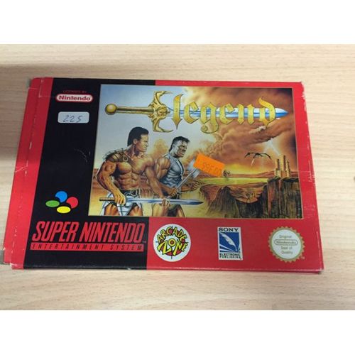 Legend Snes Super Nintendo