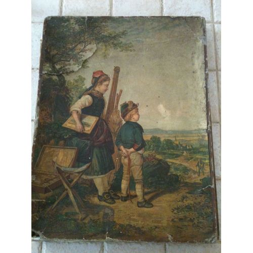 Lot De 5 Puzzles Anciens En Bois Des Années 30