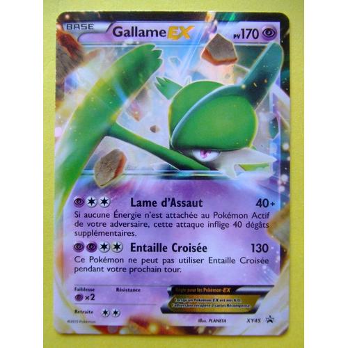 Carte Pokemon Gallame Ex Carte Promo Xy45