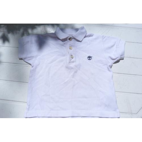 T-Shirt Timberland Manches Courtes Blanc