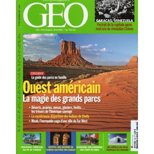 Geo 2007 (N°346) Ouest Américain