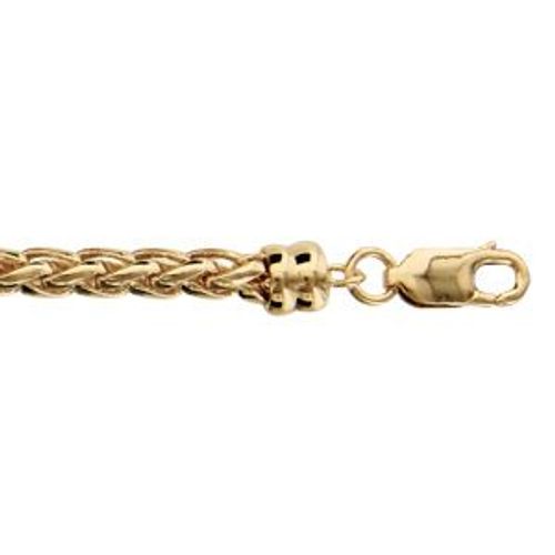 Collier Palmier Plaqué Or 5mm 45cm