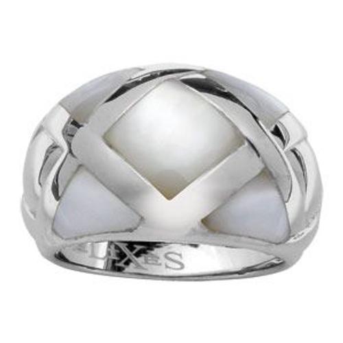 Bague argent nacre hot sale