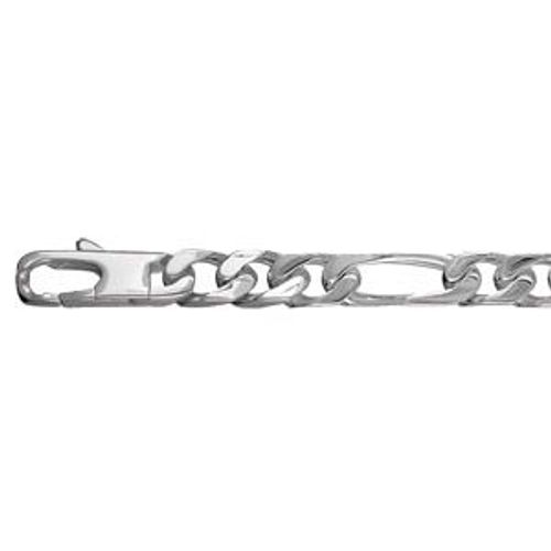 Collier Acier 1+3 7mm 50cm