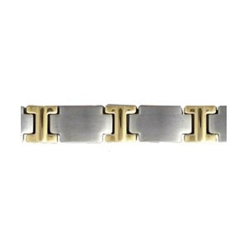 Bracelet Acier Bicolore