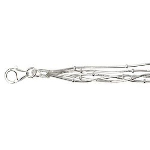 Bracelet Multi-Fils Argent