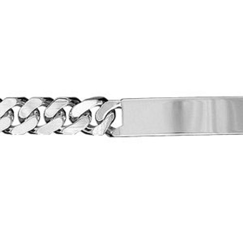 Gourmette Argent 11mm Maille Sérrée