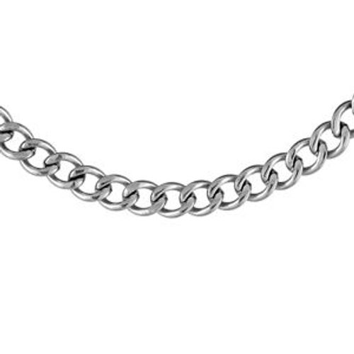 Chaine Acier Gourmette 4.5mm 50cm