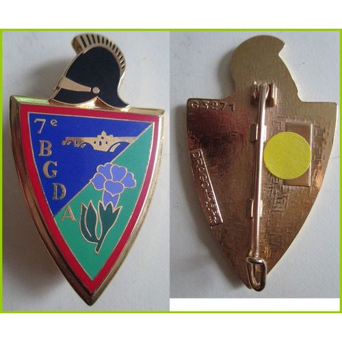 Insigne 7° Bataillon De Génie De Division Alpine