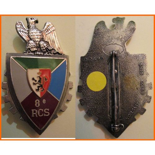 Insigne 8° Régiment De Commandement Et De Soutien