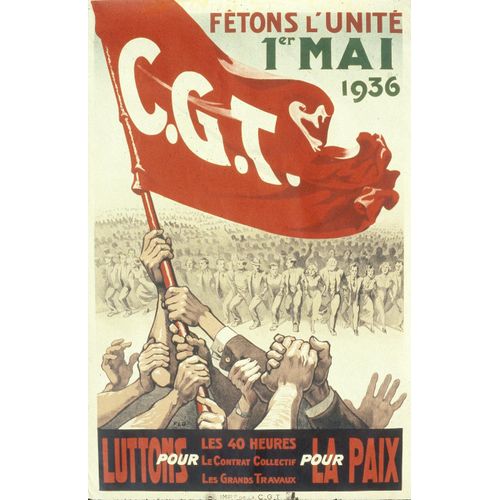 Affiche 1 Mai 1936
